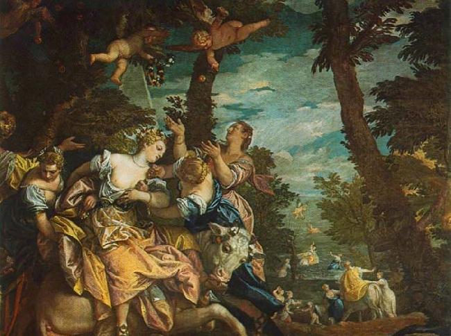 Paolo Veronese The Rape of Europe Sweden oil painting art